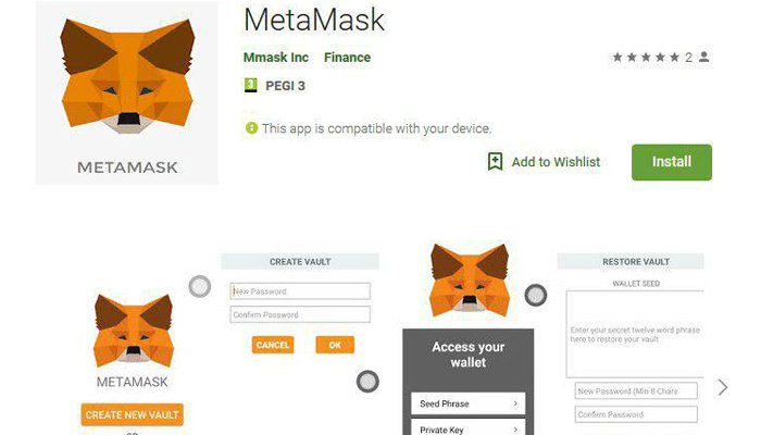 MetaMask, primo malware clipper sul Google Play Store