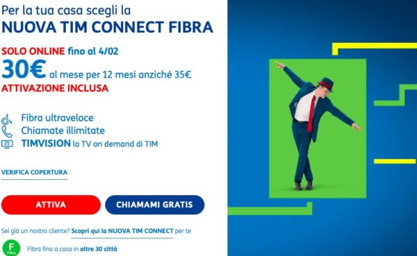 nuova tim connect