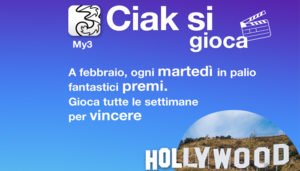 Tre Italia lancia il concorso Ciak Si Gioca