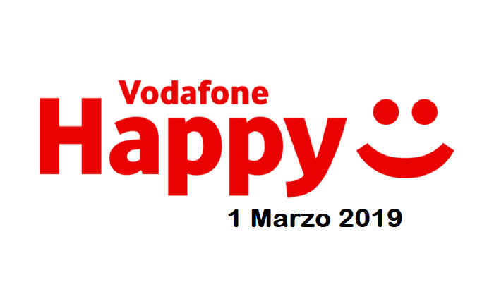 Vodafone Happy Friday 1 marzo