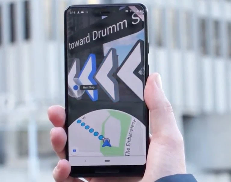 aggiornamento Google Maps AR aggiornamento Google Maps AR