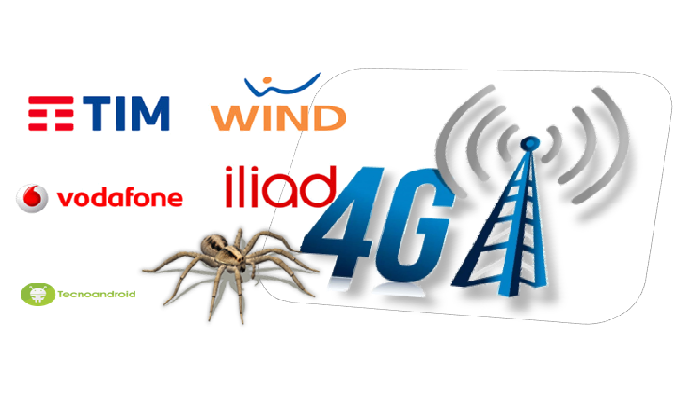 bug 4G Iliad TIM Vodafone