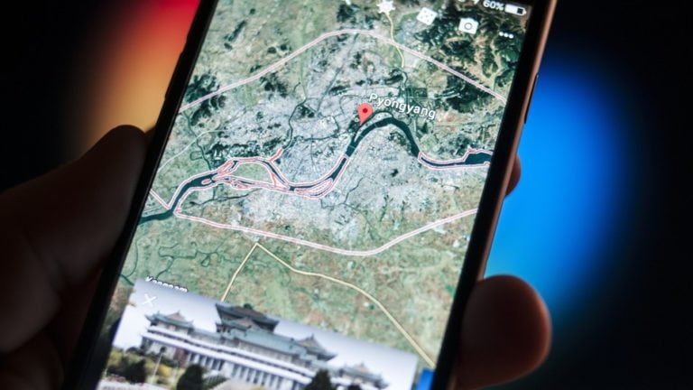google maps modalità uccello