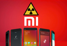 smartphone Xiaomi radiazioni