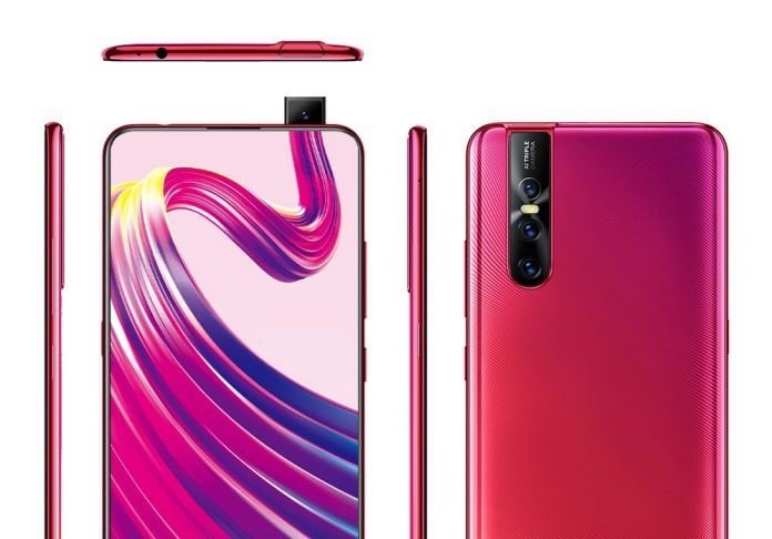 Vivo V15 Pro: ecco i primi press render ufficiali