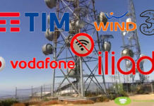4G non funziona TIM Wind Tre Vodafone Iliad