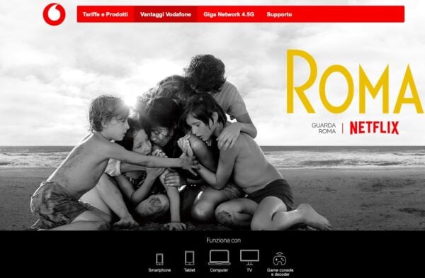 netflix gratis con vodafone