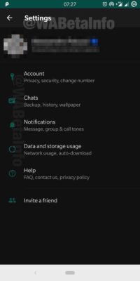 WhatsApp DarkMode
