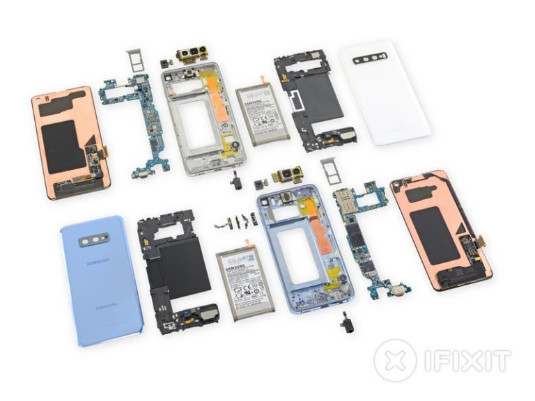 samsung galaxy s10 s10e ifixit