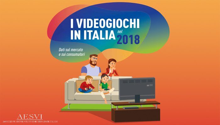 videogiochi in Italia nel 2018
