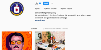 CIA instagram account