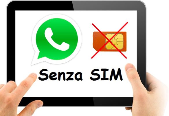 whatsapp senza numero