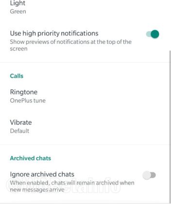Whatsapp archivio chat