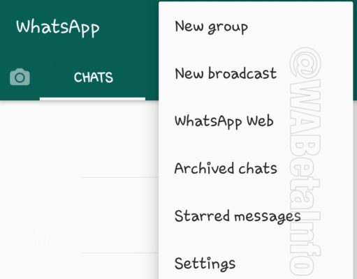 Whatsapp chat archiviate
