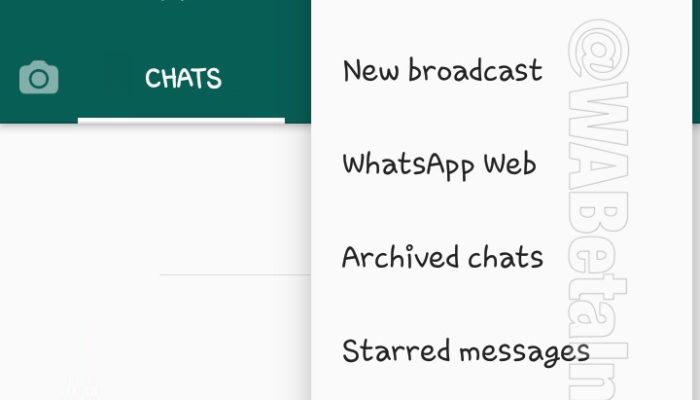Whatsapp chat archiviate