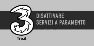 3 italia blocco servizi a valore aggiunto