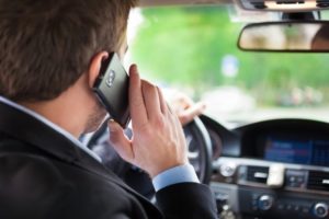smartphone al volante
