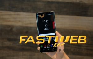 Samsung Galaxy Note 9 con Fastweb Mobile