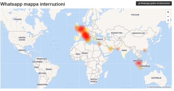 whatsapp down