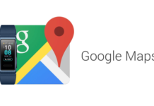 Google Maps per smartband Huawei Honor