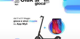 Wind Tre Italia con “Ciak Si Gioca” sull’App My3 mette in palio tanti premi Xiaomi