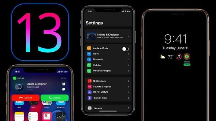 Apple iOS 13