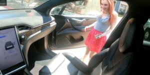 porno girato con autopilot Tesla