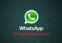 trucchi sconosciuti Whatsapp