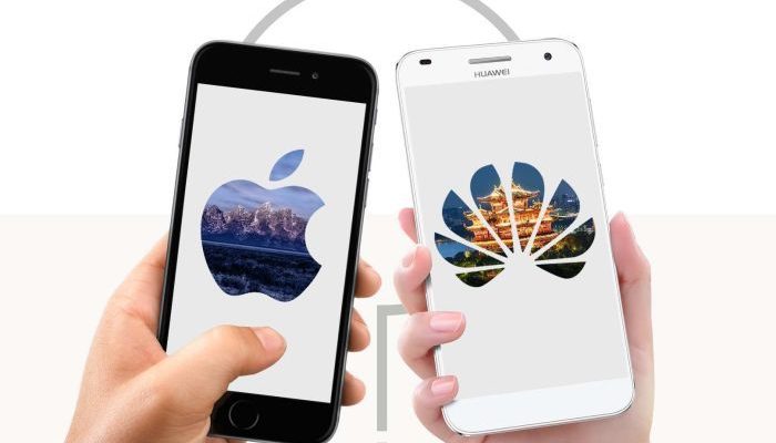 huawei super apple ma vendite smartphone in calo
