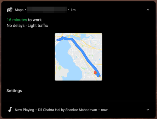 Google Maps info traffico