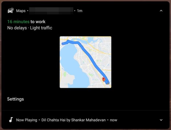 Google Maps info traffico