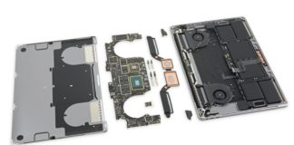 MacBook Pro 15 Touch Bar 2019 iFixit