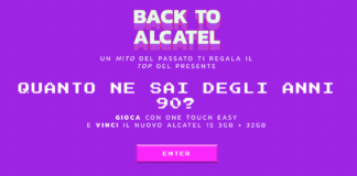 Alcatel 1S in regalo per i nostalgici degli anni '90
