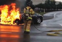 auto elettriche prendono fuoco