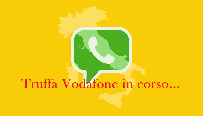 Whatsapp truffa Vodafone
