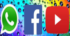 facebook youtube whatsapp