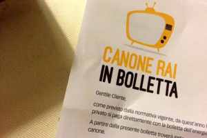abbonamento rai canone rai