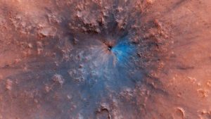 marte scoperto nuovo cratere