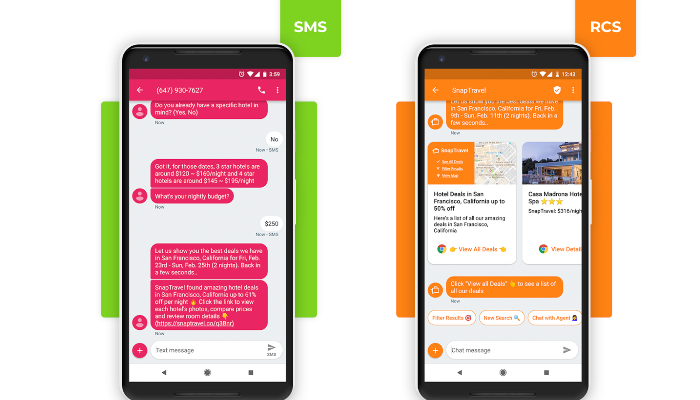 SMS 2.0 Google contro WhatsApp