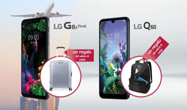 LG ti regala Piquadro se acquisti LG Q60 o LG G8s ThinQ