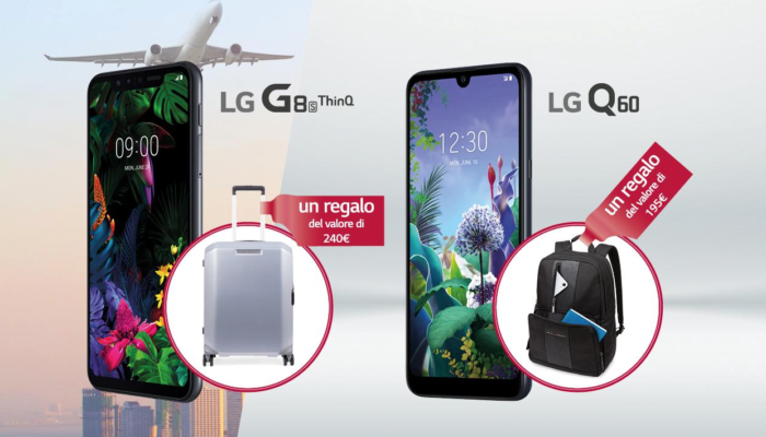 LG ti regala Piquadro se acquisti LG Q60 o LG G8s ThinQ