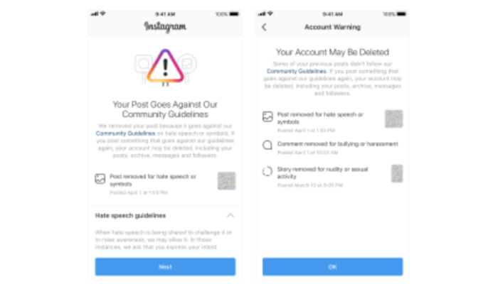 Instagram, arrivano nuove norme per la disabilitazione dell'account