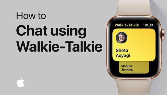 Apple Walkie Talkie