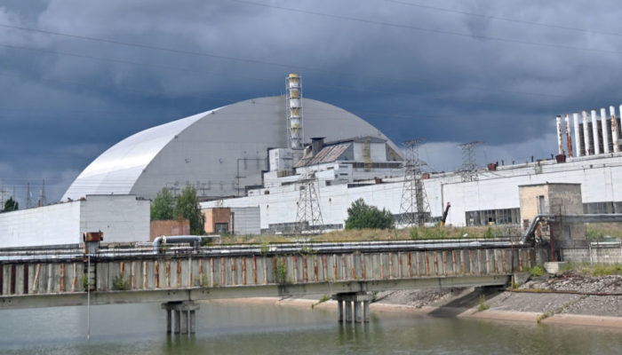il nuovo guscio sopra chernobyl
