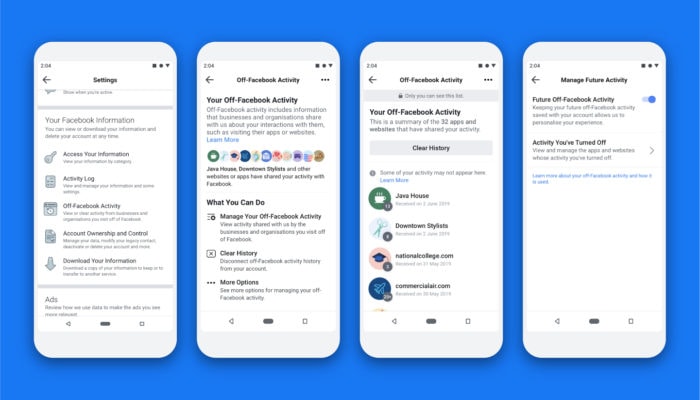 Cosa sono le Attività fuori da Facebook?