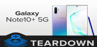 Samsung Galaxy Note10+ 5G Teardown ifixit