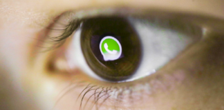 WhatsApp accesso chat con impronta