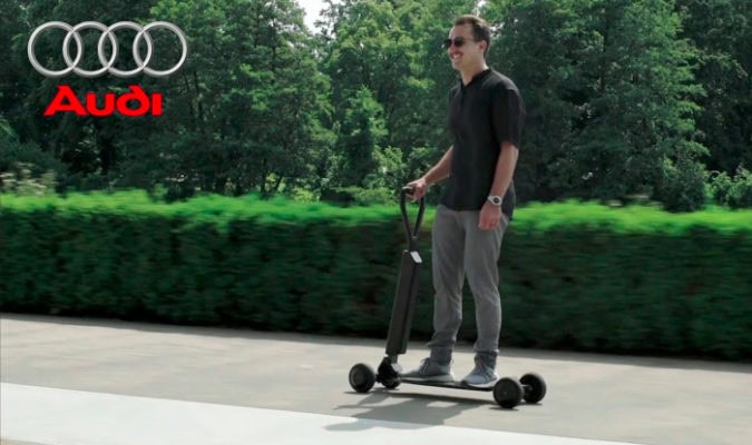 audi e-tron scooter monopattini elettrici