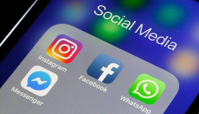 facebook nome instagram e whatsapp