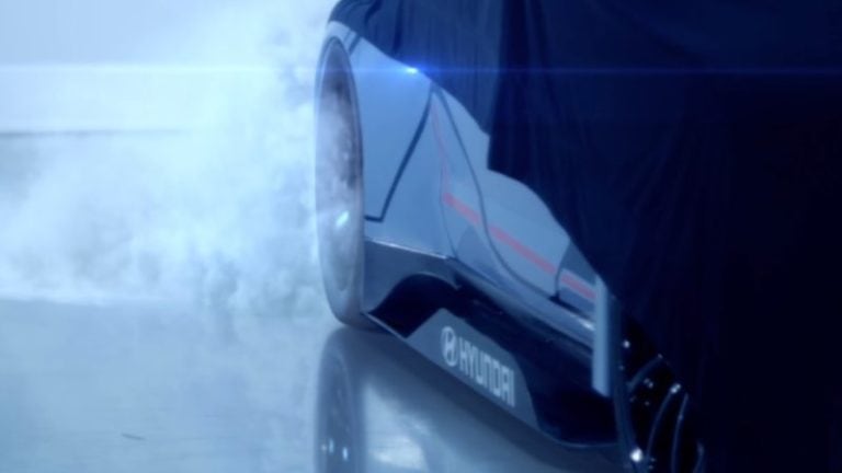 hyundai auto da corsa elettrica